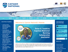Tablet Screenshot of caymannational.com